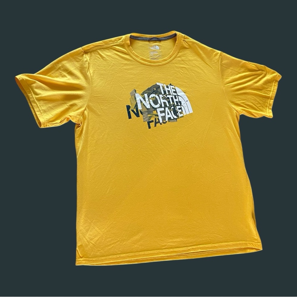The North Face Men's Yellow T-Shirt Large